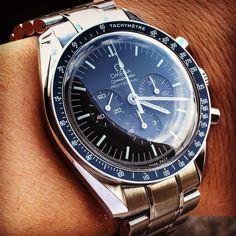 omega speedmaster professional on wrist|is omega making speedmaster pros.